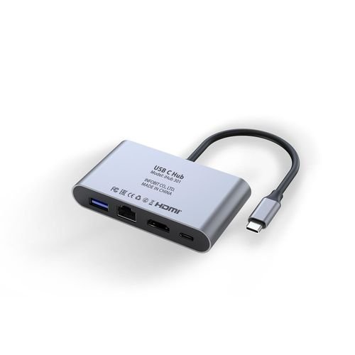 Infobit iHub 301 USB Type-C Hub - HDMI 4K, USB 3.0, PD 100W