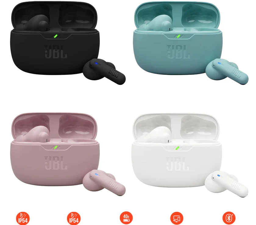 JBL Wave Beam 2 True Wireless Noise Cancelling Earbuds
