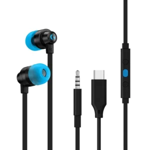 LOGITECH G333 GAMING EARPHONES BLACK