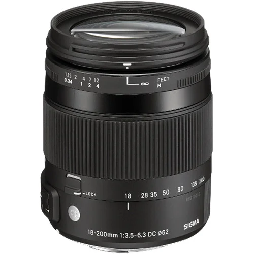 SIGMA 18-200MM F3.5-6.3 MACRO FOR NIKON