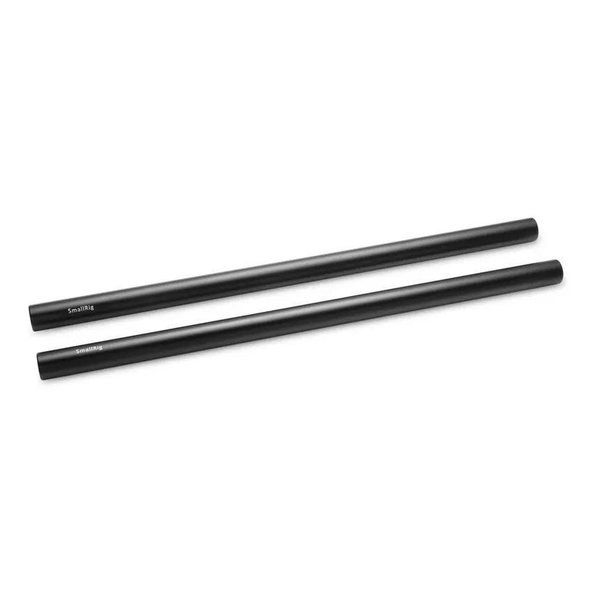 SMALLRIG 2pcs 15mm Black Aluminum Alloy Rod