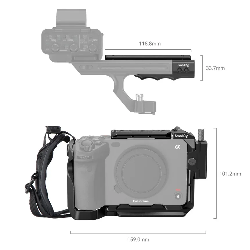 SMALLRIG Handheld Cage Kit for Sony FX3 / FX30 4184