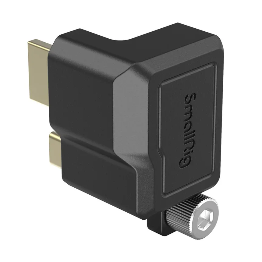 SMALLRIG HDMI & USB-C RIGHT-ANGLE ADAPTER FOR BMPCC 6K PRO 3289
