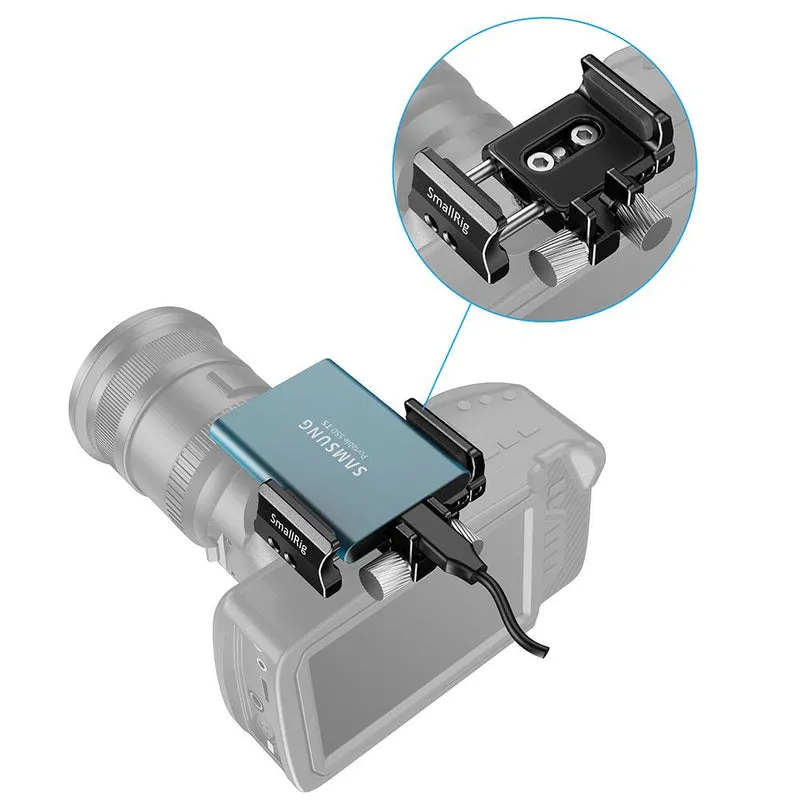 SMALLRIG HOLDER FOR EXTERNAL SSD BSH2343