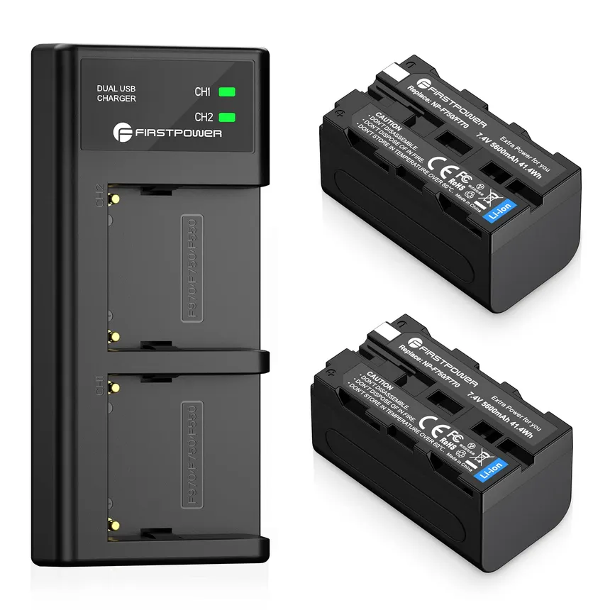 TOLIFO NP 750 1 BATTERY AND CHARGER