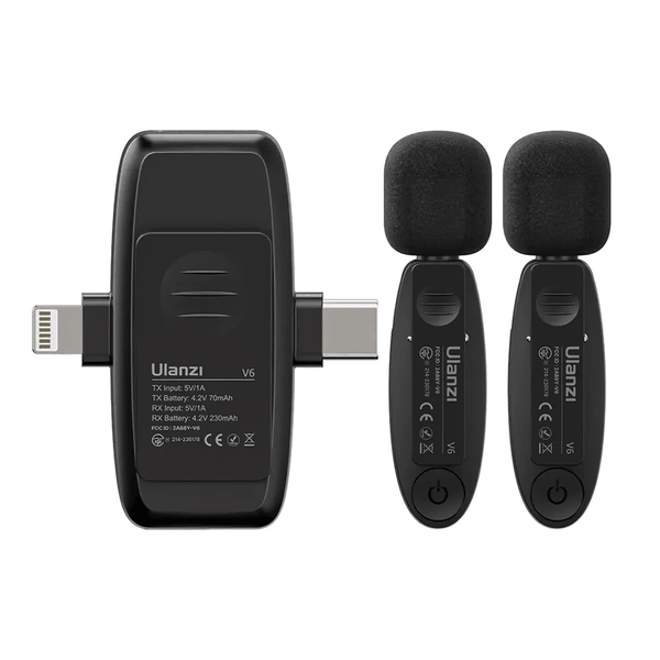 ULANZI V6 3 in 1 Microphone