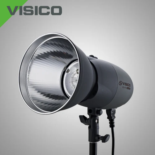 VISICO STROBE LIGHTS l VISICO ELFIN STUDIO FLASH VL-200 II PLUS WITH STANDARD REFLECTOR