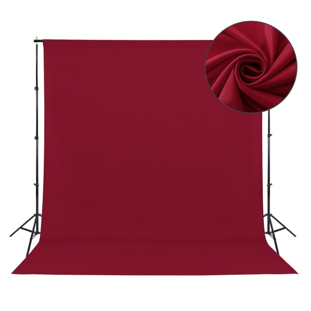 VISICO PAPER BACKDROP 2.75X10M SCARLET