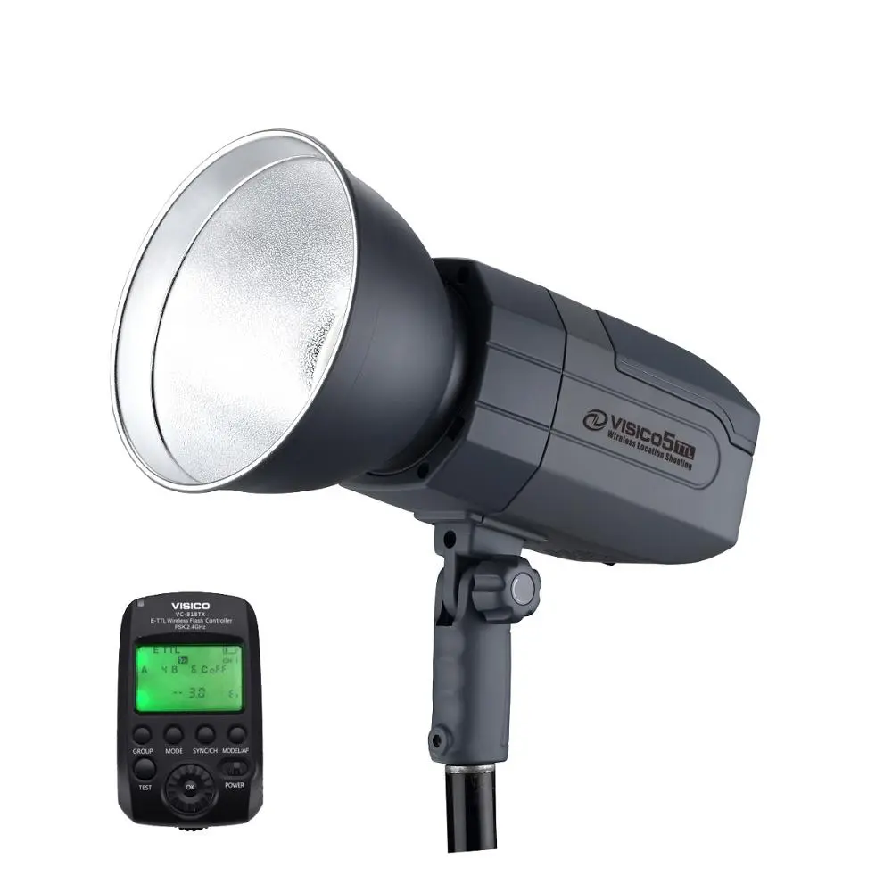 Visico 5TTL Strobe Light NOVEL KIT Professional Studio Lighting