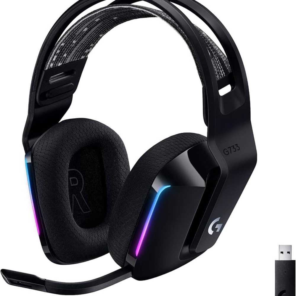 LOGITECH G733 LIGHTSPEED WIRELESS RGB GAMING HEADSET