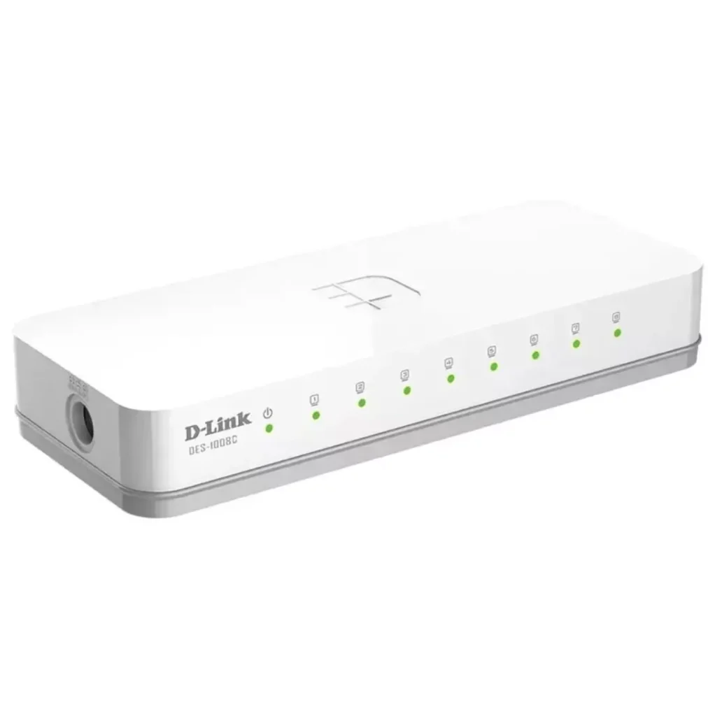 D-Link DES-1008C/B 8 port 10/100Base-T unmanged switch