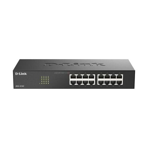 D-Link DGS-1016C/B 16-port 10/100/1000Base-T Unmanaged Switch
