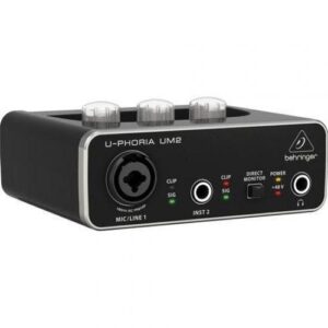 Behringer U-phoria Um2 2x2 Usb Audio Interface
