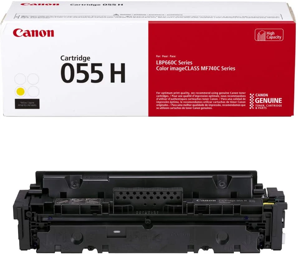 Canon 055 Yellow Toner Cartridge