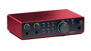Focusrite Scarlett Solo 4th Generation Top
