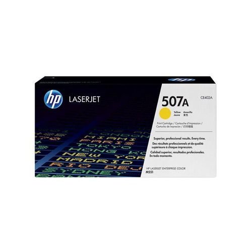 HP 507A Yellow LaserJet Toner Cartridge