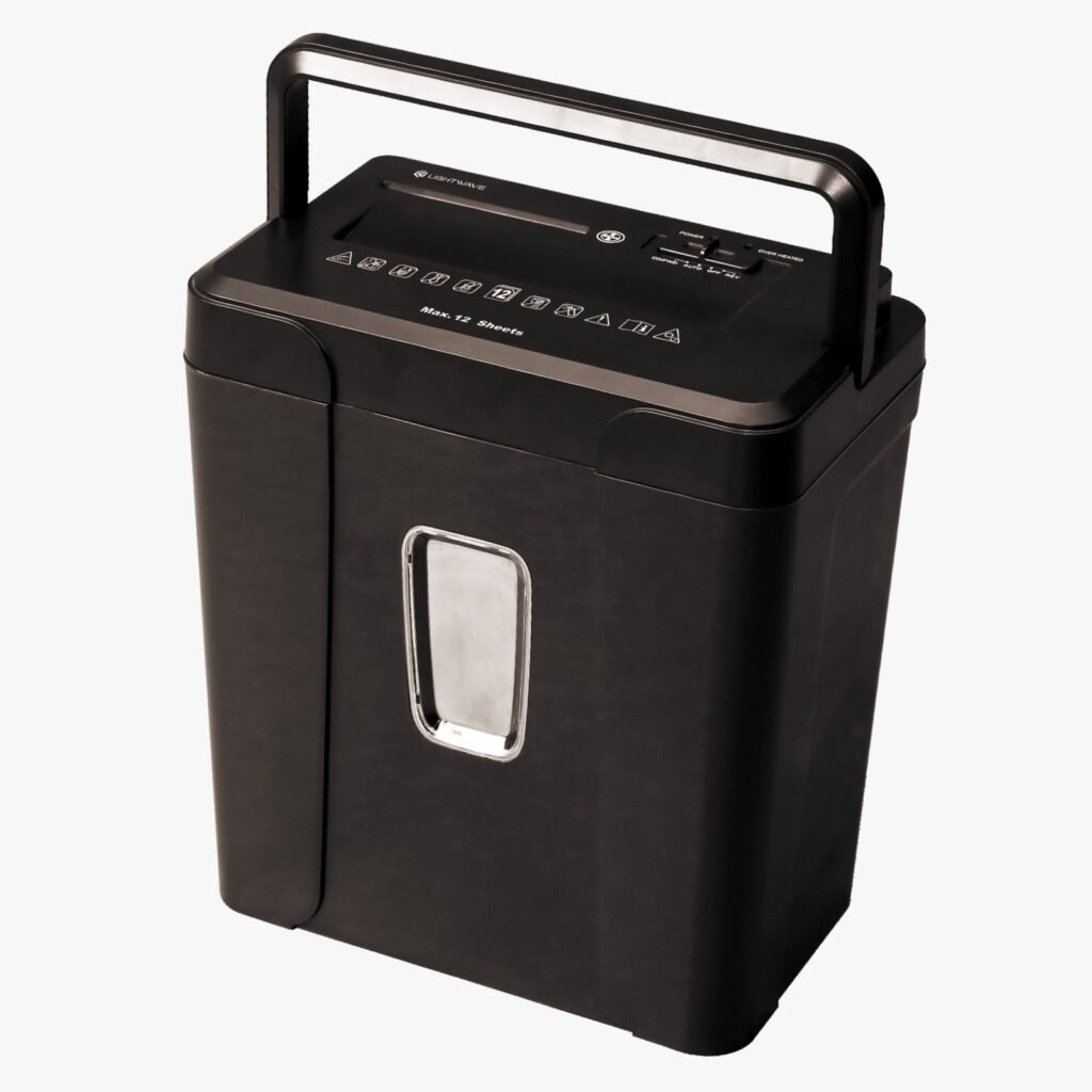 Lightwave Paper Shredder 12 Sheets Cross Cut PSH‑21lt