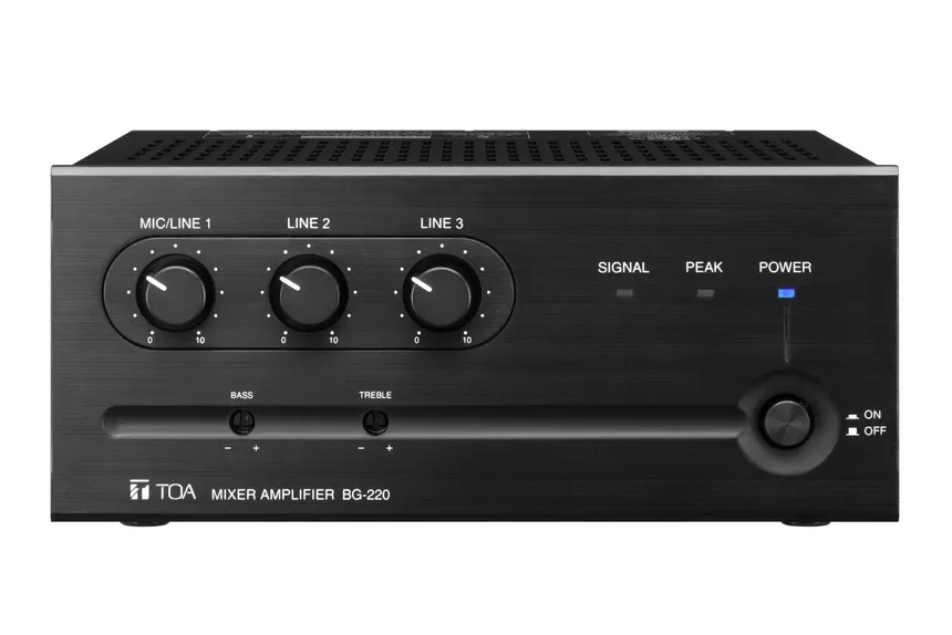 TOA BG-220 Mixer Amplifier