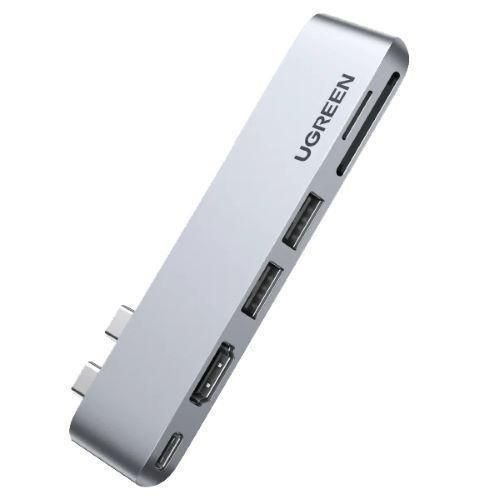 UGREEN 6-in-2 USB-C Multifunction Adapter for MacBook - CM380