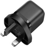 Vention 1-port USB-C GaN Charger(30W) UK-Plug Black- FAKB0-UK