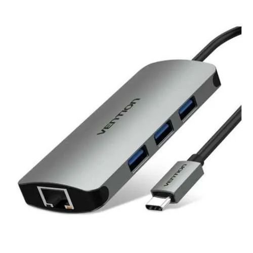 Vention USB C Multi-function 4 in 1 Docking Station- TQAHB