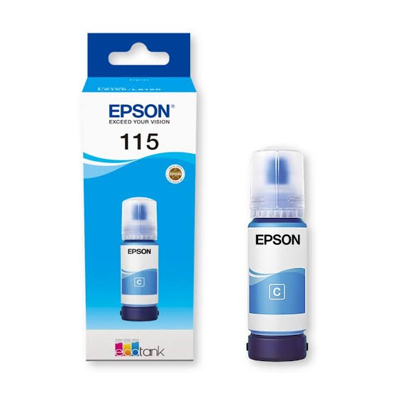 Epson 115 EcoTank Pigment Cyan Ink Bottle