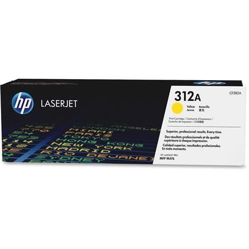 HP 312A Yellow LaserJet Toner Cartridge CF382A