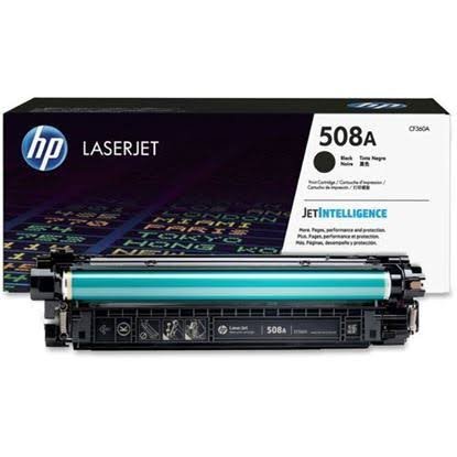 HP 508A Black LaserJet Toner Cartridge CF360A