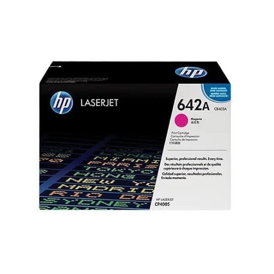 HP 642A Magenta LaserJet Toner Cartridge CB403A