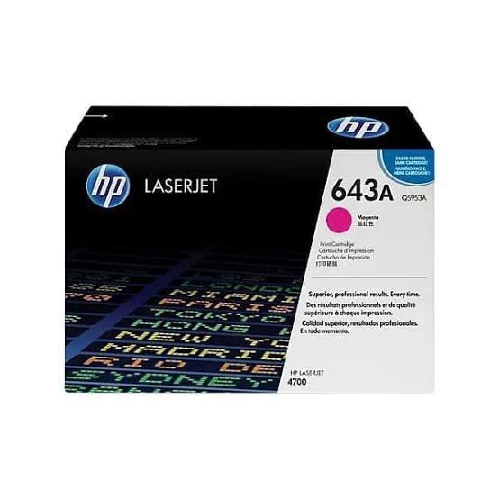 HP 643A Magenta Toner Cartridge Q5953A