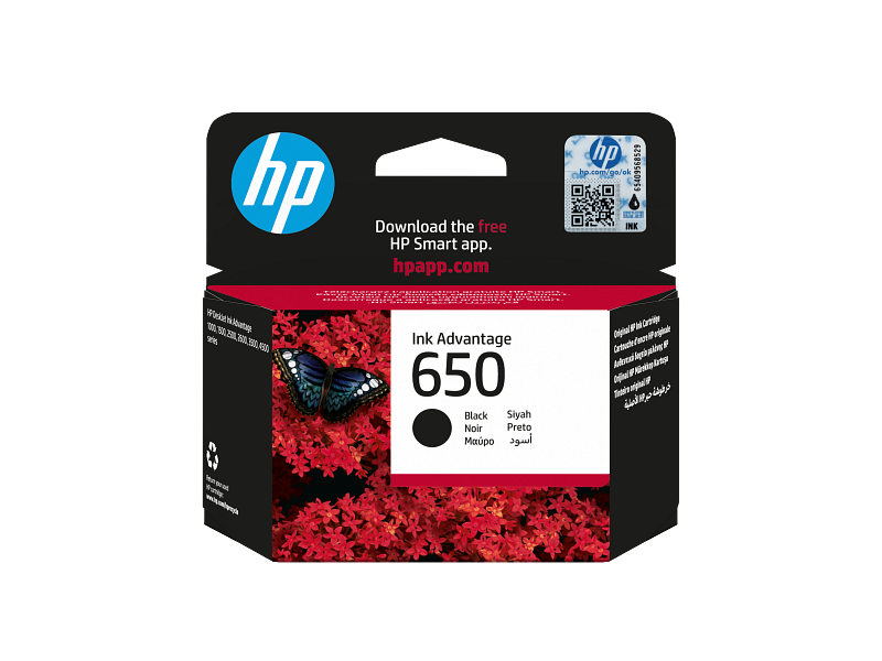HP 650 Black Ink Cartridge CZ101AE