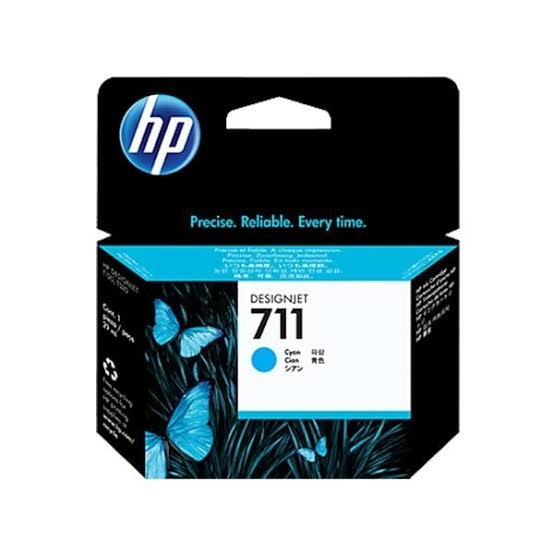 HP 711 Cyan Ink Cartridge CZ130A