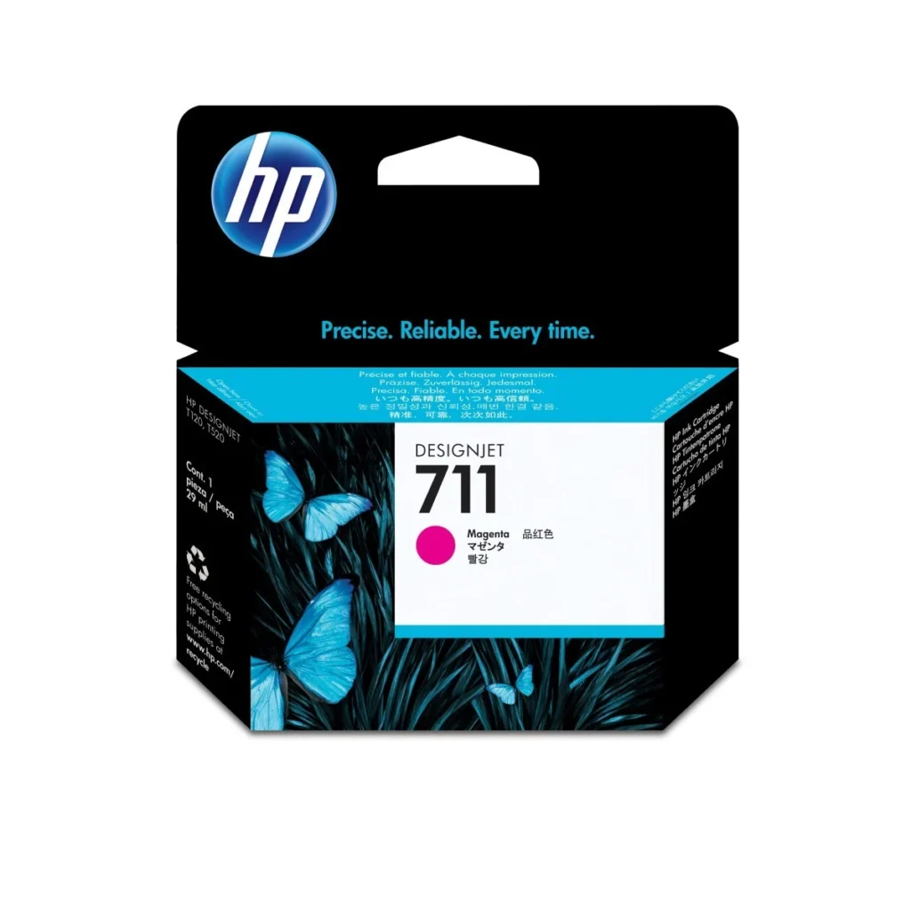 HP 711 Magenta Ink Cartridge CZ131A