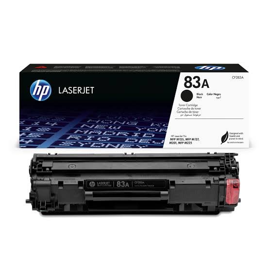 HP 83A Black LaserJet Toner Cartridge CF283A
