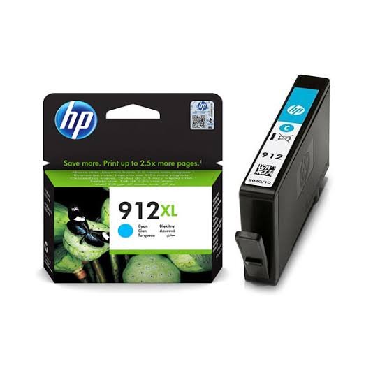 HP 912XL Cyan Ink Cartridge 3YL81AE