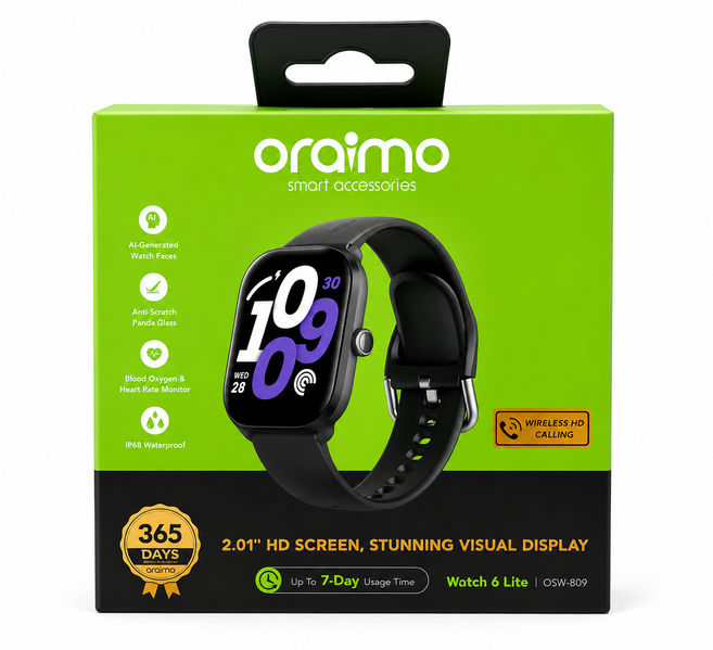 Oraimo Watch 6 Lite Smart Watch (OSW-809)