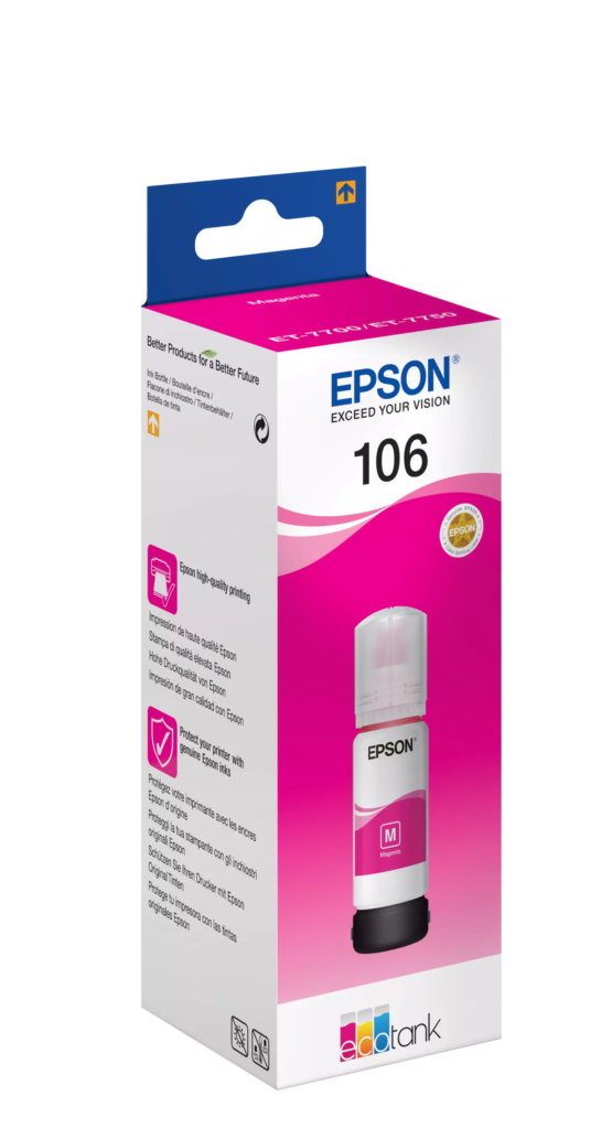 Epson 106 EcoTank Magenta Ink Bottle