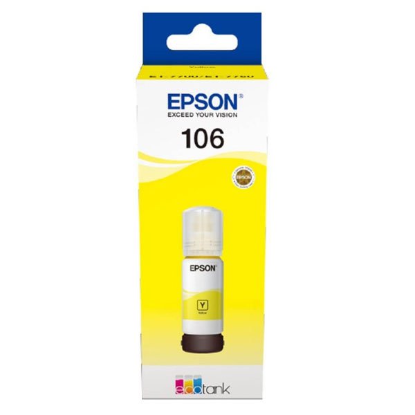 Epson 106 EcoTank Yellow Ink Bottle