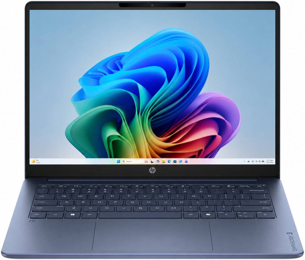 HP OmniBook 3 14-hz0015dx Next Gen AI PC, 16GB RAM, 512GB SSD, Laptop
