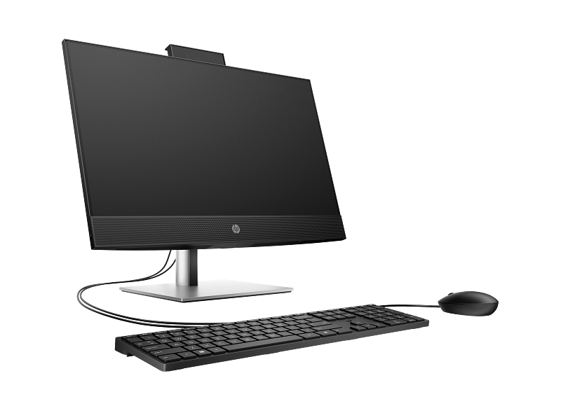 HP ProOne 440 G9 24 AIO PC ,intel® Core™ i7-14700T, 8 GB RAM, 512 GB PCIe® NVMe™ SSD, DOS, 23.8" diagonal, FHD (1920 x 1080), Black 1 Year warranty