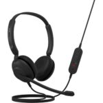 Jabra Evolve 10 - Stereo, USB-A, Leatherettes, Black