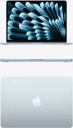 Macbook Air - M2 chip 8 core CPU - 10 core GPU, 8GB RAM, 256GB SSD, Space grey, MacOS Monterey 12, 15.3", Backlit keyboard, 1 Year warranty