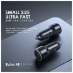 Oraimo Bullet 48 48W Car Charger