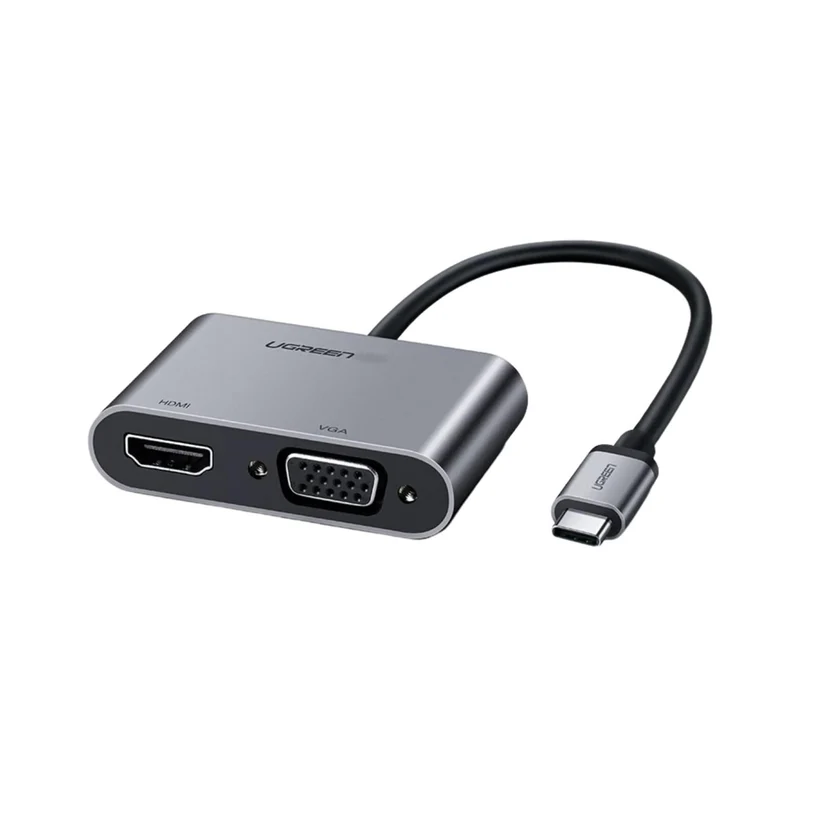 UGREEN TYPE-C TO HDMI+VGA