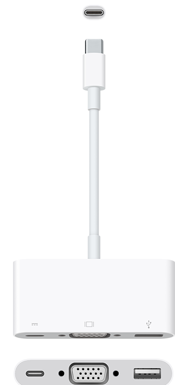 USB-C to VGA Multiport Adapter
