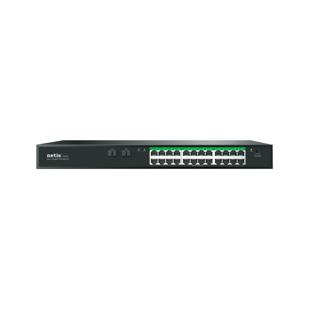 Netis P124GC 24 GE POE+2GE SFP Uplink POE Switch